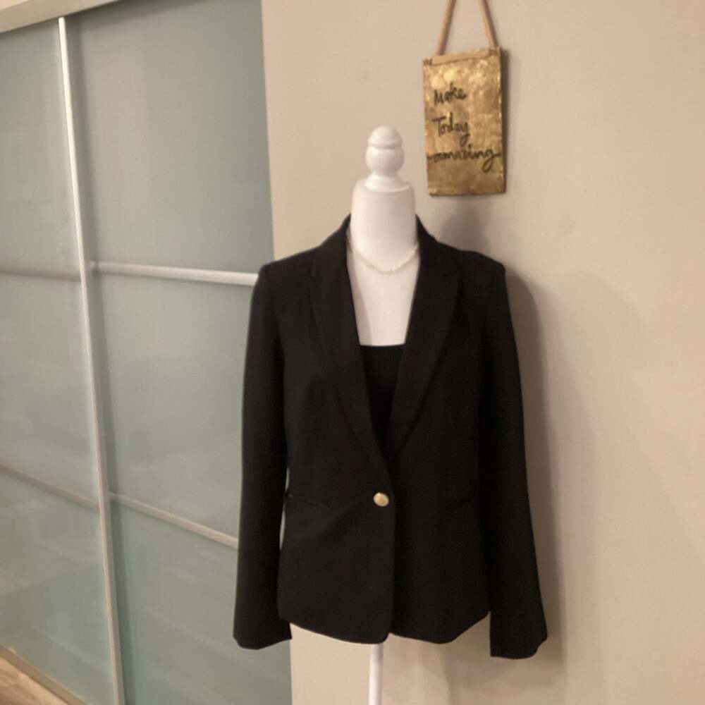 Philosophy Republic Clothing Size Medium Lined Black Blazer NWOT.